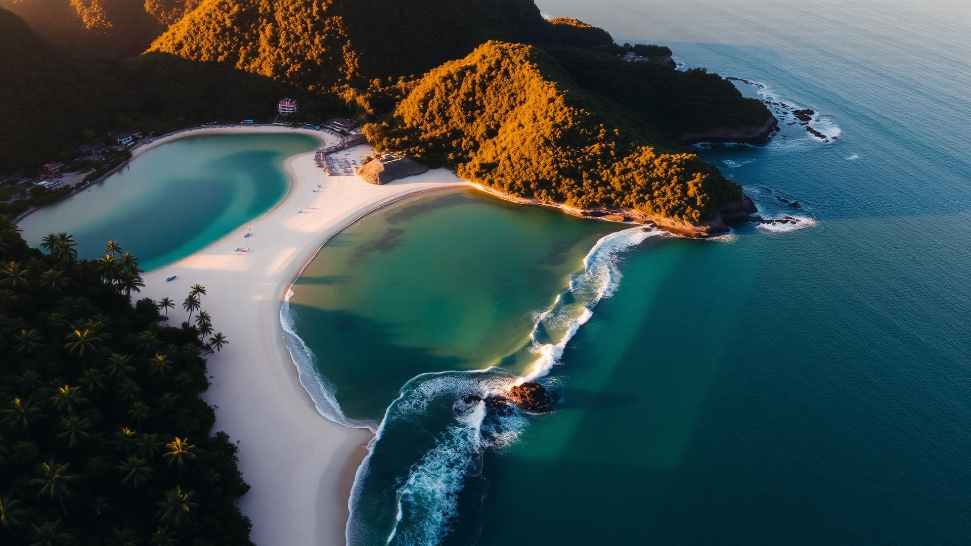 Praia do litoral norte de São Sebastião, região atendida pela William Imóveis